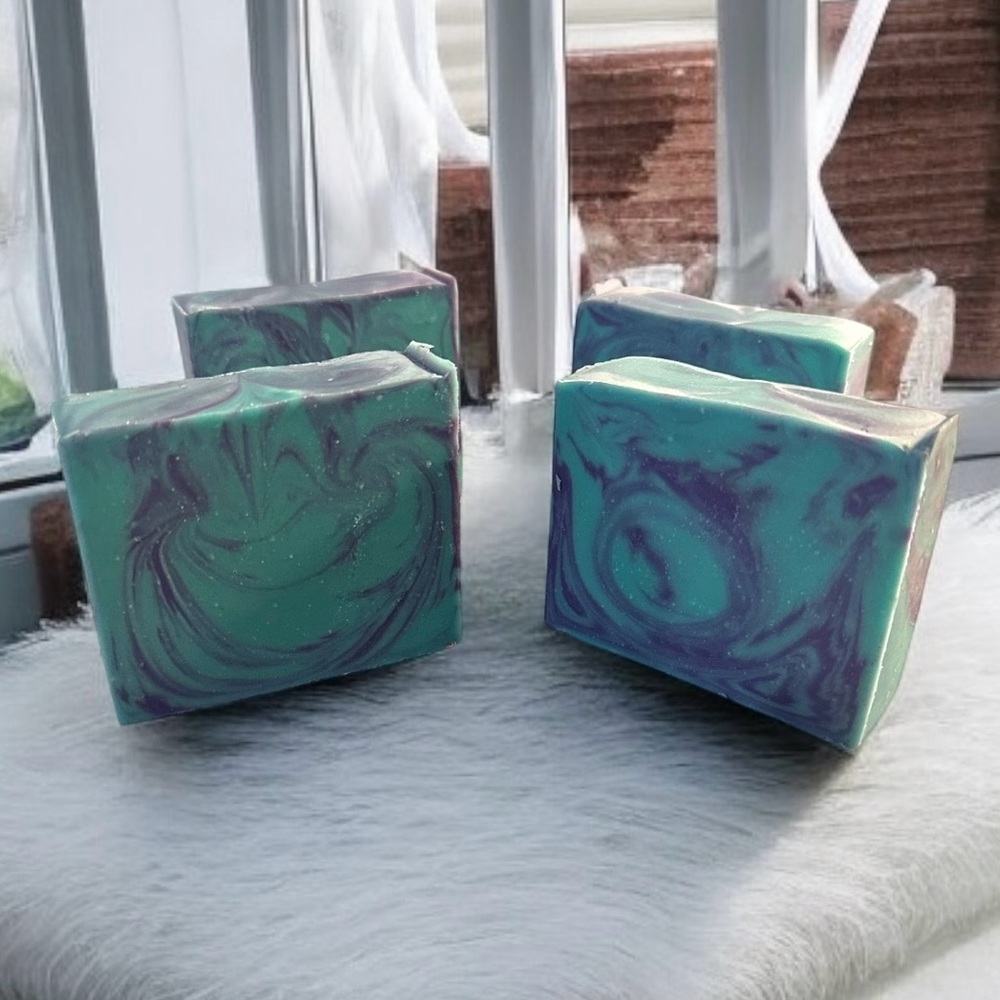 Goat’s Milk Soap in Winterberry Wonder, Handcrafted